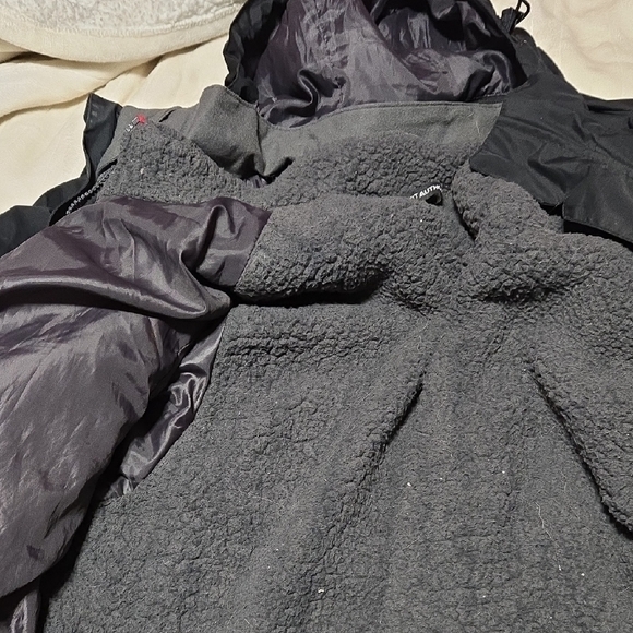 Port Authority Black and Red Performance Jacket - Picture 3 of 4